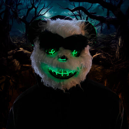 🎃🔥 2x1 en Máscaras LED: ¡Conejo + Oso para la noche más épica! 🐰🐻