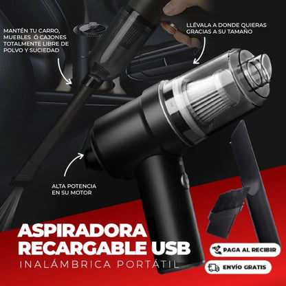 🌟 AspiraFácil® – La Mini Aspiradora 3 en 1 🌀
