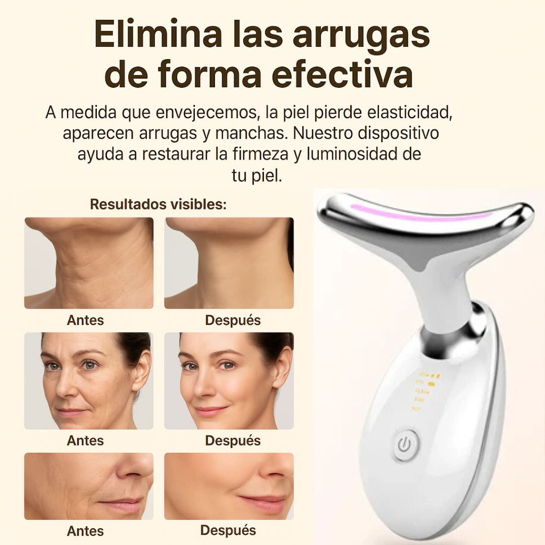 Skintec® Masajeador Facial Antiedad