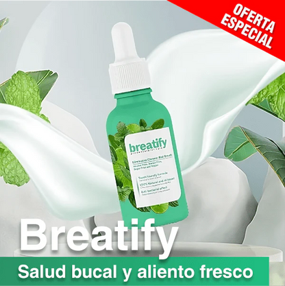 Breatify ® Elimina el Mal Aliento de Forma Natural y Duradera - 2x1
