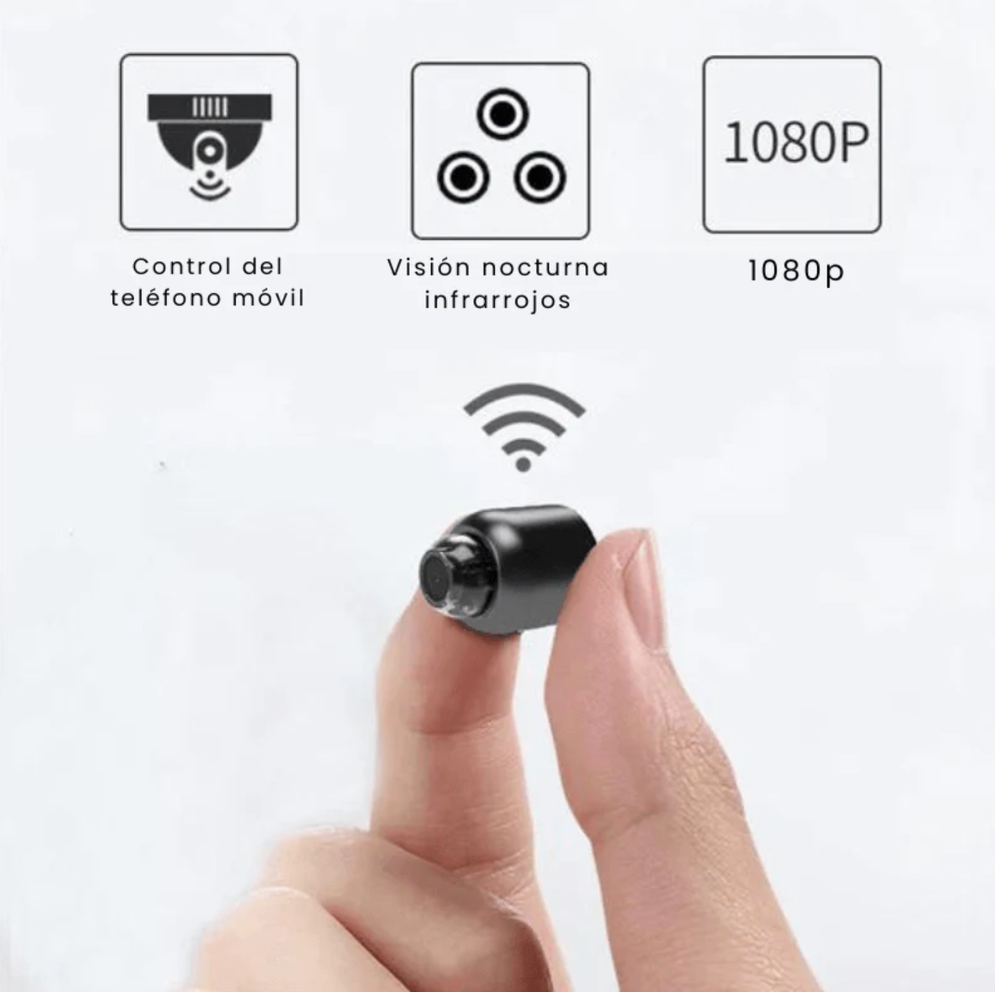 Mini Cámara de Seguridad Full HD 4K UltraVision™ - COMPRA 1 LLEVA 2